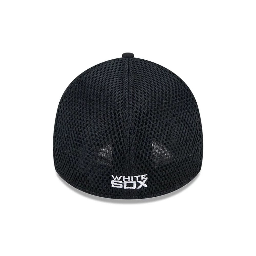 Chicago White Sox MLB Evergreen Neo Black 39THIRTY Stretch Fit Cap-klyvox