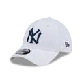 New York Yankees MLB Evergreen White 39THIRTY Stretch Fit Cap-klyvox