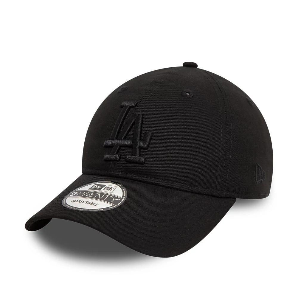 LA Dodgers League Essential Black 9TWENTY Adjustable Cap-klyvox