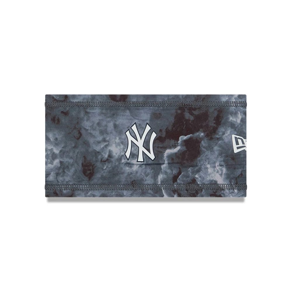 New York Yankees MLB Clubhouse Grey Headband-klyvox
