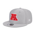 NFL Pro Bowl 2025 AFC Logo Grey 9FIFTY Snapback Adjustable Cap-klyvox