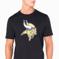 Minnesota Vikings NFL Black T-Shirt-klyvox