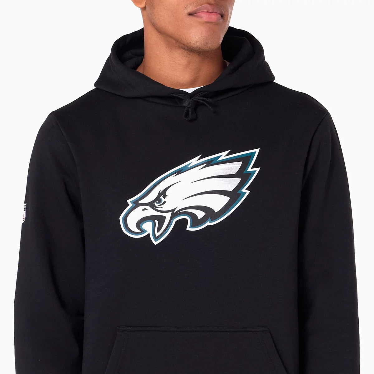 Philadelphia Eagles NFL Black Pullover Hoodie-klyvox