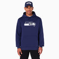 Seattle Seahawks NFL Navy Pullover Hoodie-klyvox