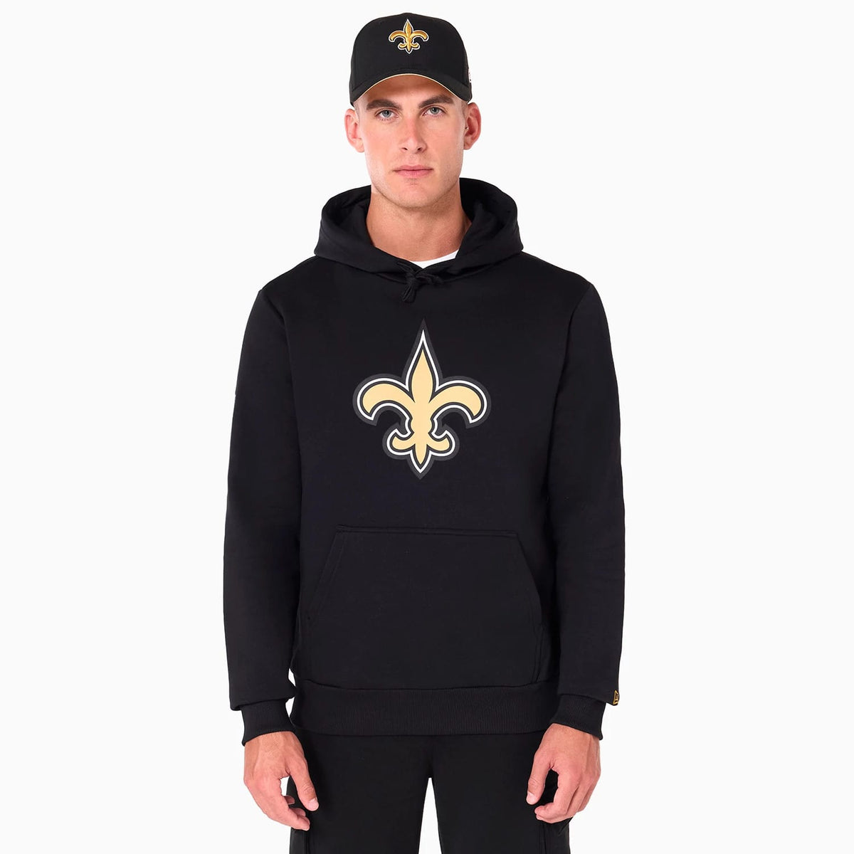 New Orleans Saints NFL Black Pullover Hoodie-klyvox
