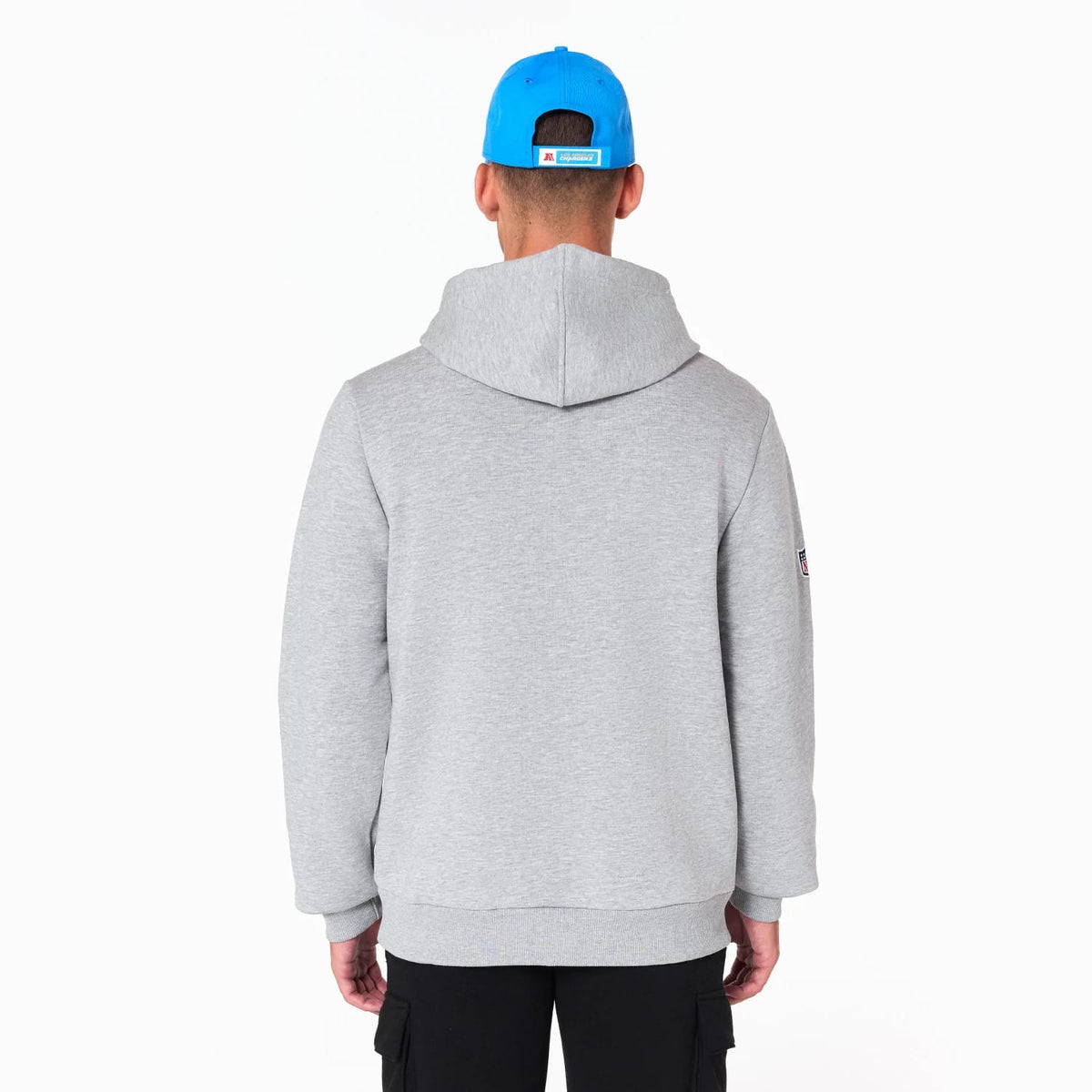 LA Chargers NFL Grey Pullover Hoodie-klyvox