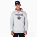 Washington Wizards NBA Grey Pullover Hoodie-klyvox