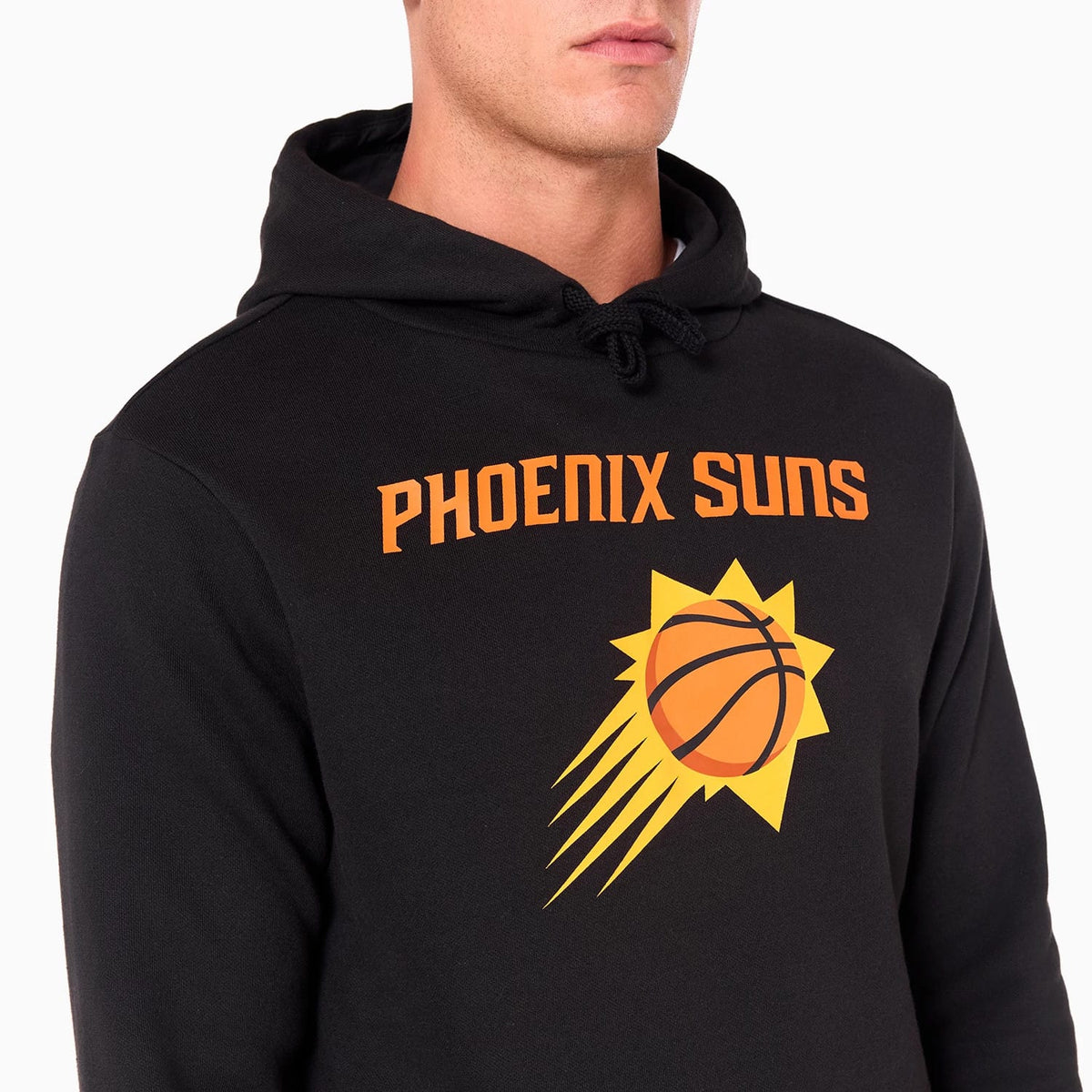 Phoenix Suns NBA Black Pullover Hoodie-klyvox