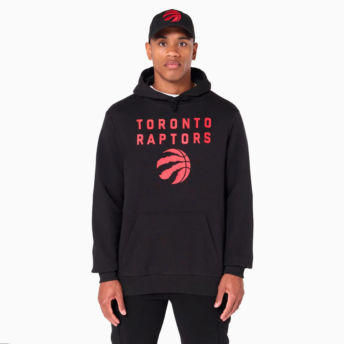 Toronto Raptors NBA Black Pullover Hoodie-klyvox