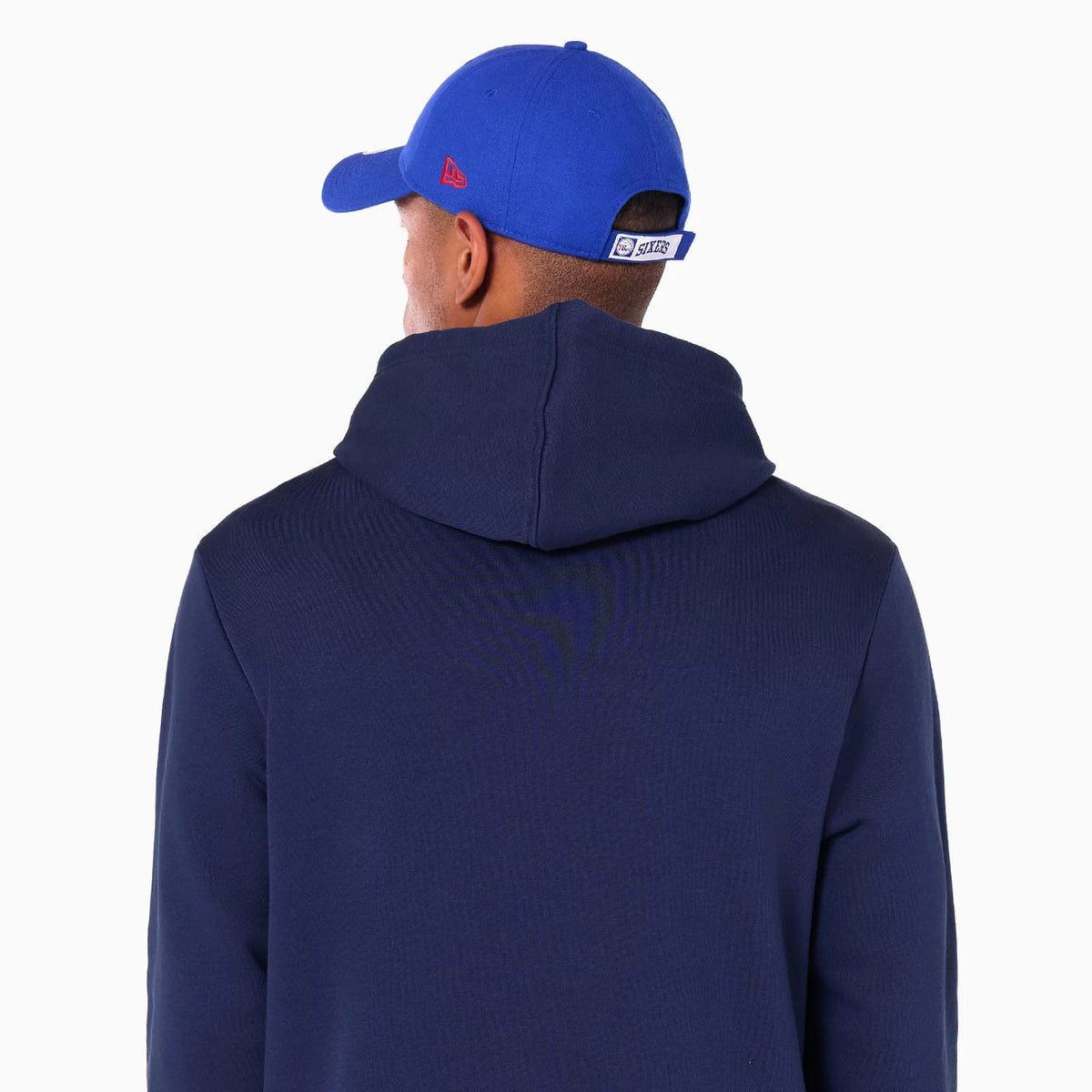Philadelphia 76ers NBA Navy Pullover Hoodie-klyvox