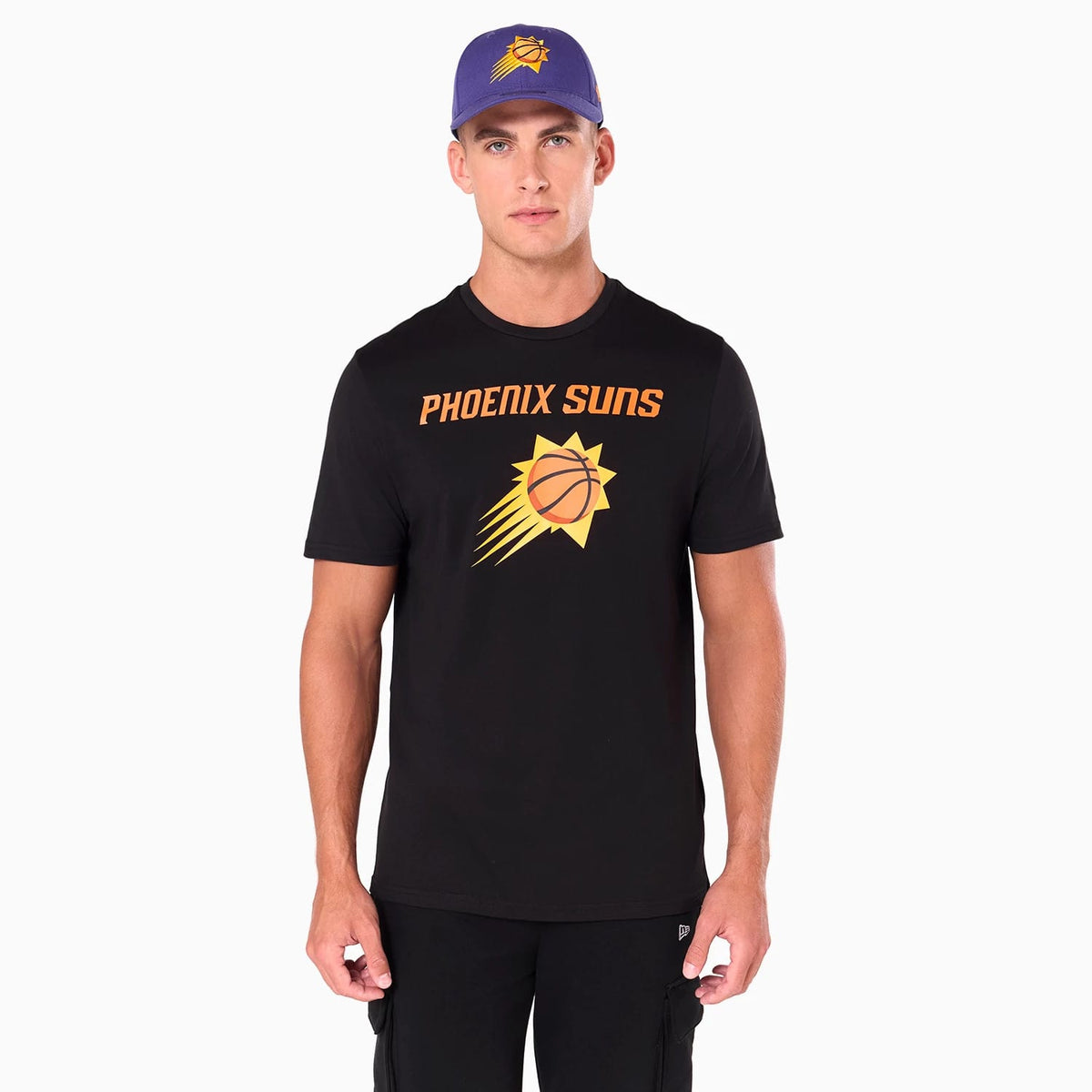 Phoenix Suns NBA Black T-Shirt-klyvox