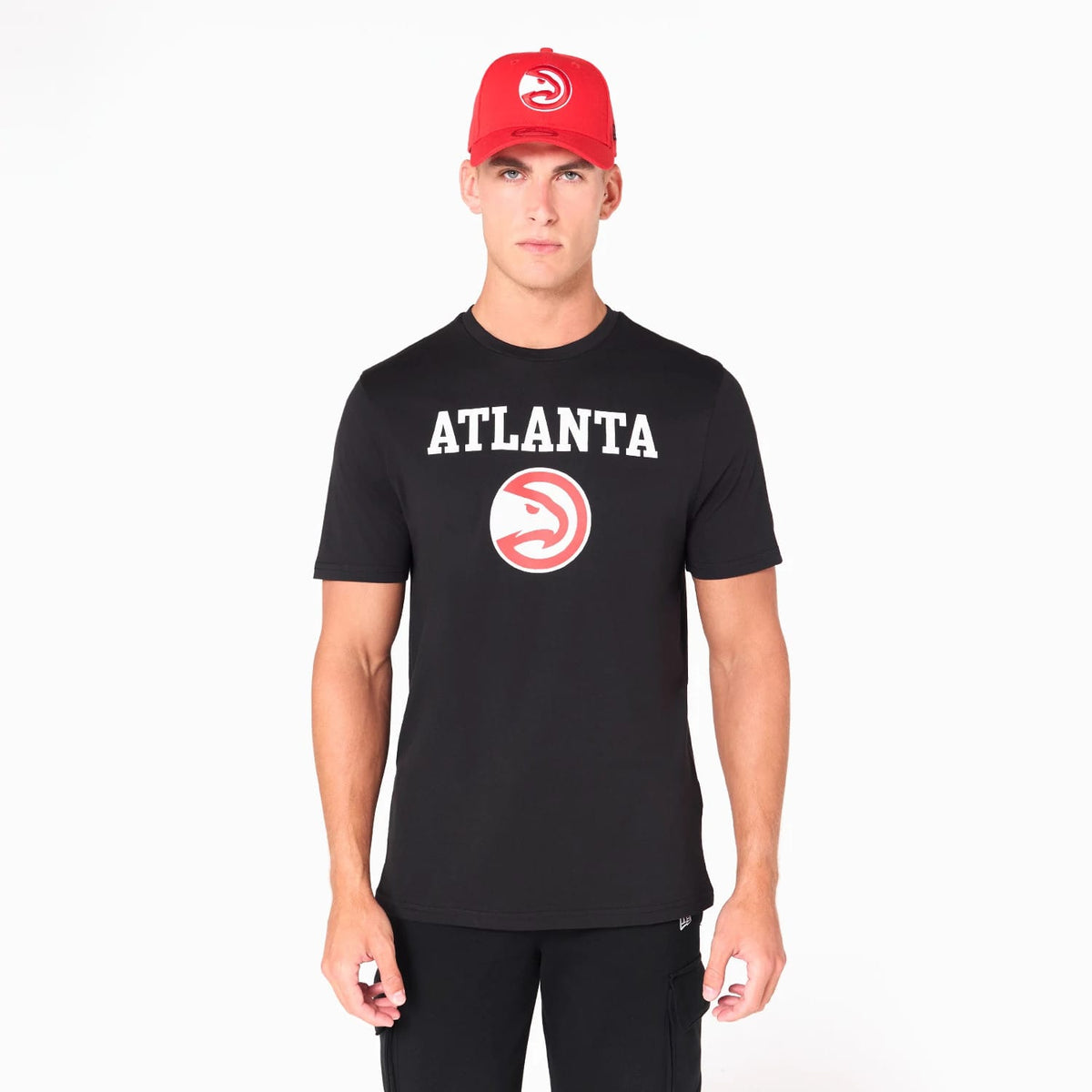 Atlanta Hawks NBA Black T-Shirt-klyvox