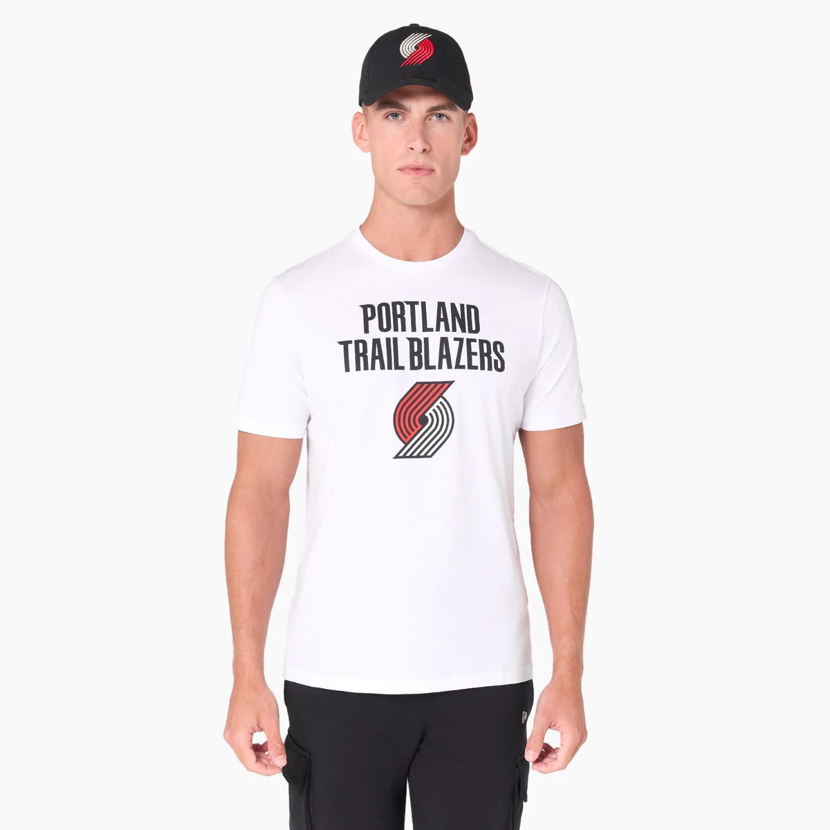 Portland Trail Blazers NBA White T-Shirt-klyvox