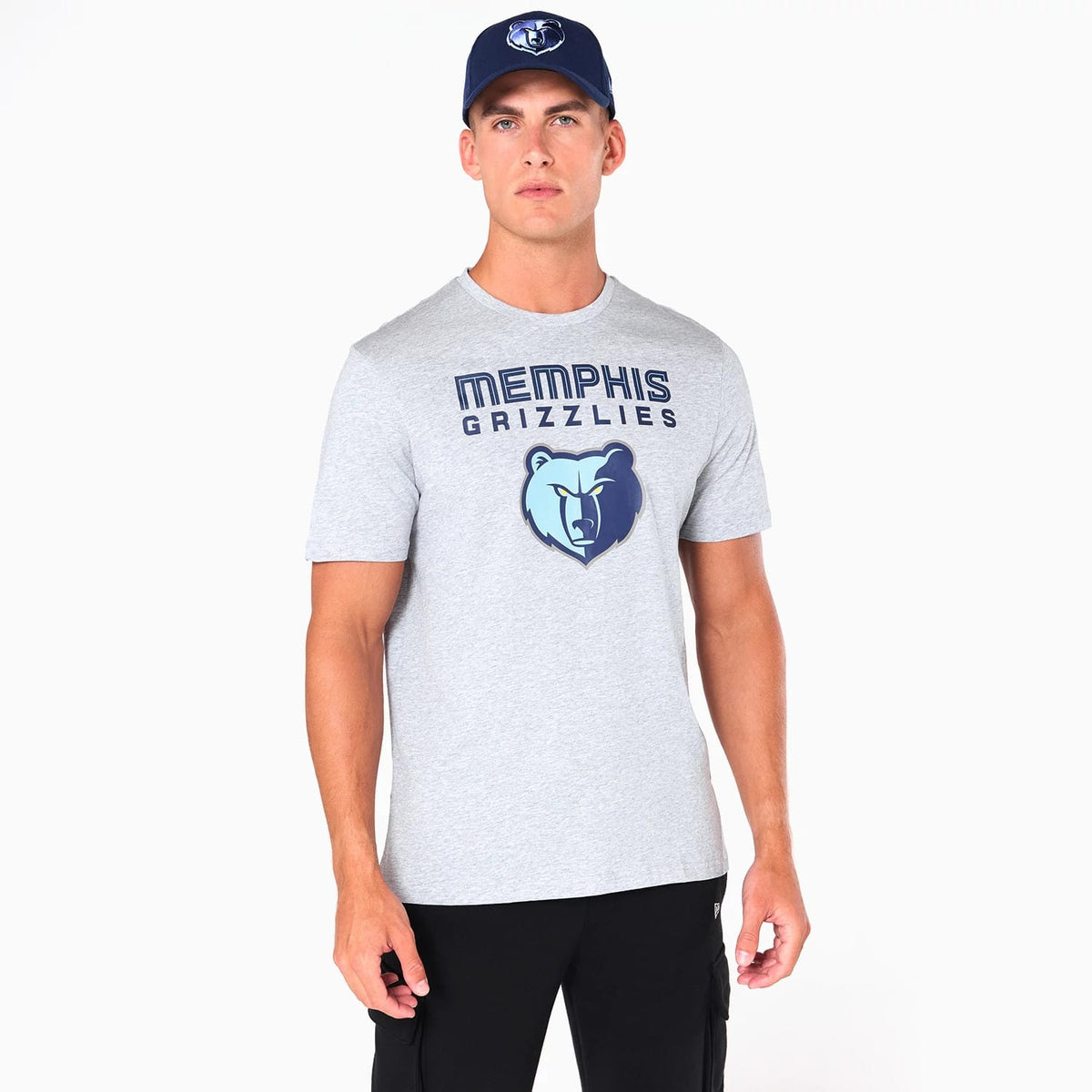 Memphis Grizzlies NBA Grey T-Shirt-klyvox