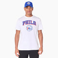 Philadelphia 76ers NBA White T-Shirt-klyvox