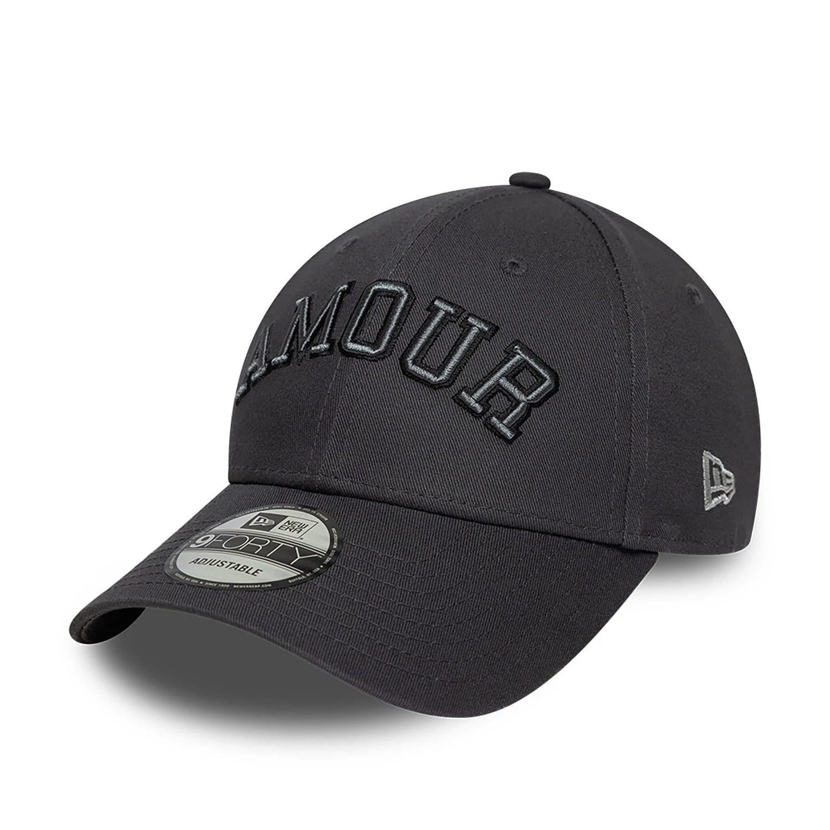 New Era x Zadig&Voltaire Amour Dark Grey 9FORTY Adjustable Cap-klyvox