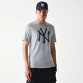 New York Yankees MLB Regular Grey T-Shirt-klyvox
