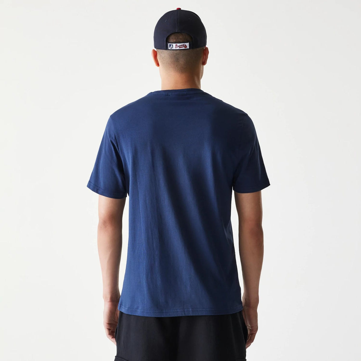 Atlanta Braves MLB Regular Dark Blue T-Shirt-klyvox