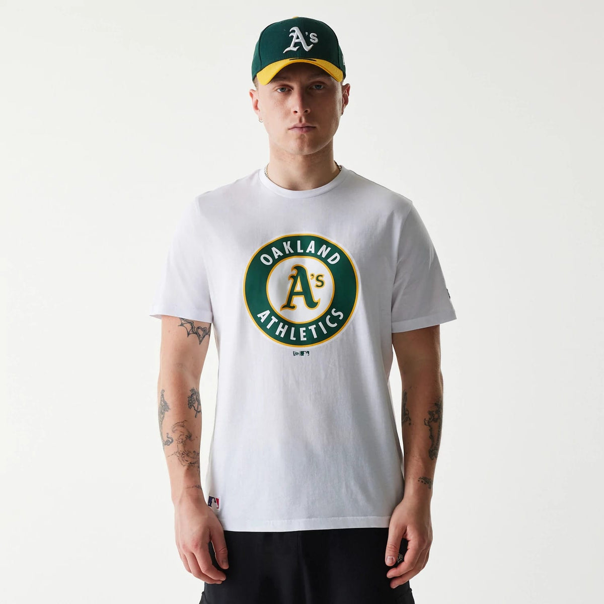Oakland Athletics MLB Regular White T-Shirt-klyvox