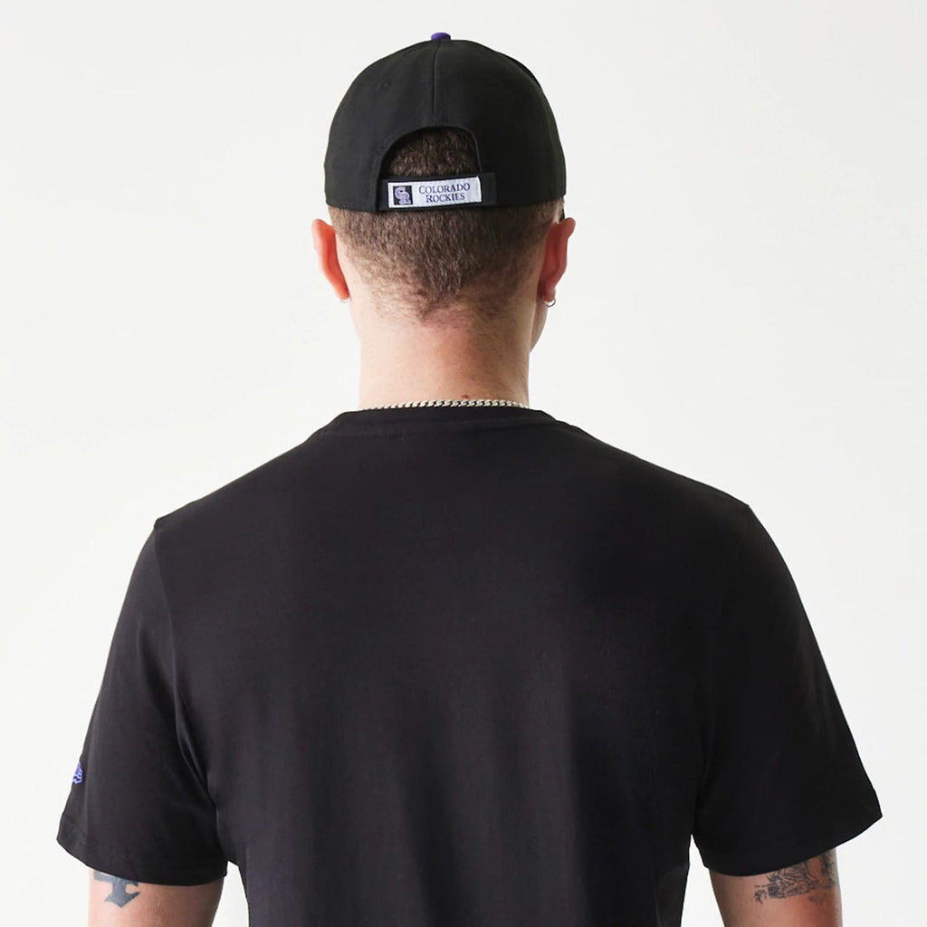 Colorado Rockies MLB Regular Black T-Shirt-klyvox