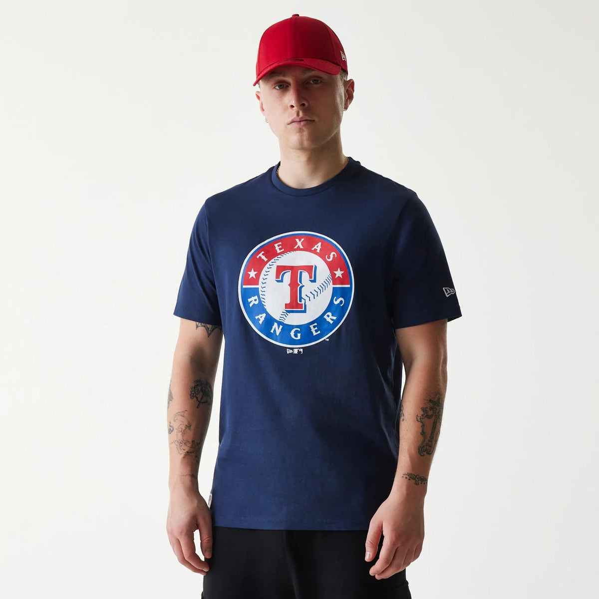 Texas Rangers MLB Regular Dark Blue T-Shirt-klyvox