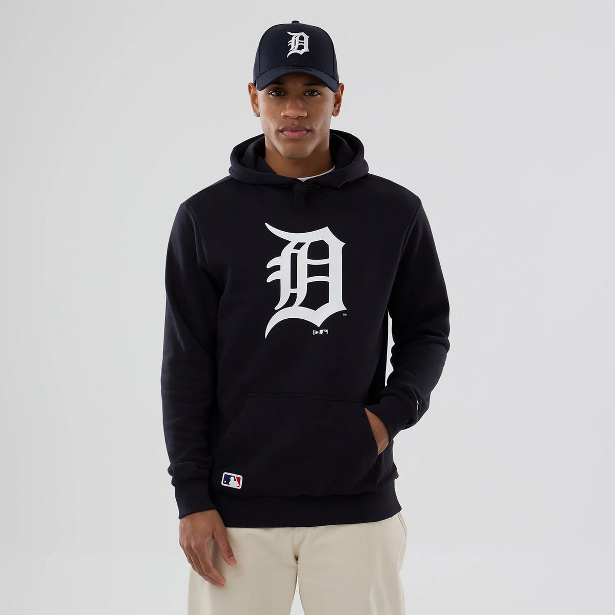 Detroit Tigers MLB Navy Pullover Hoodie-klyvox
