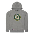 Oakland Athletics MLB Regular Grey Pullover Hoodie-klyvox
