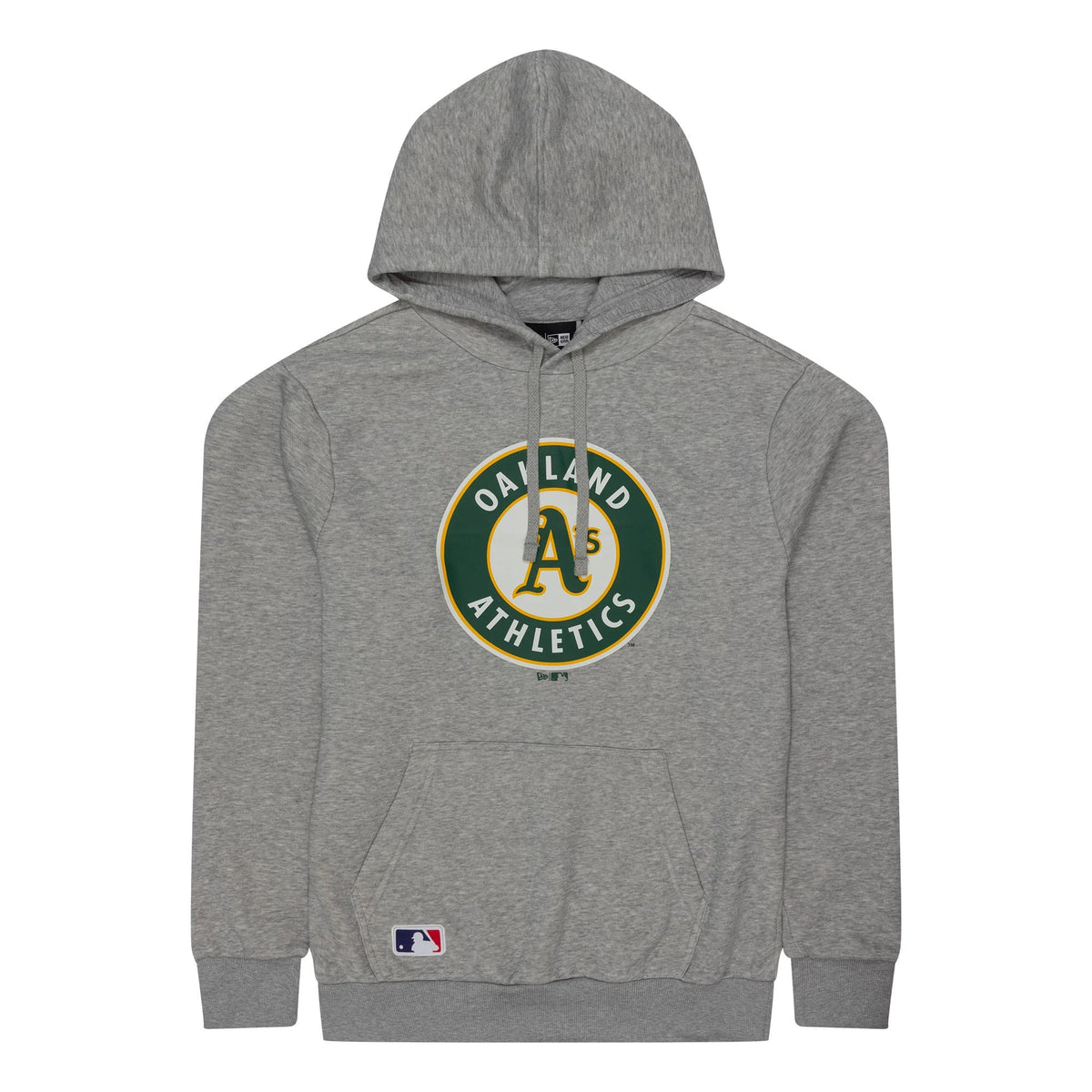 Oakland Athletics MLB Regular Grey Pullover Hoodie-klyvox