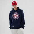 Washington Nationals MLB Dark Blue Pullover Hoodie-klyvox