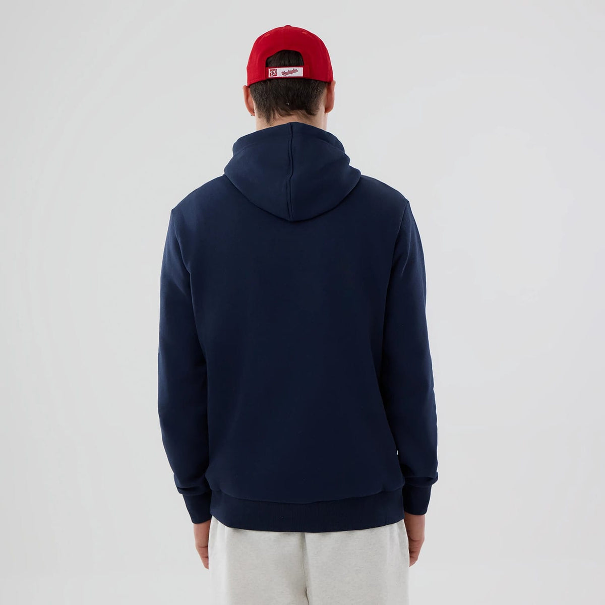 Washington Nationals MLB Dark Blue Pullover Hoodie-klyvox