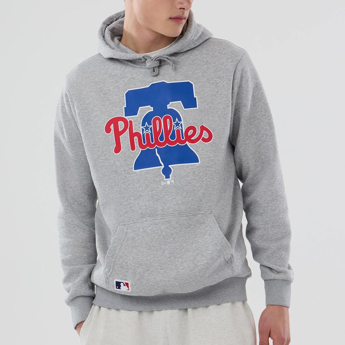 Philadelphia Phillies MLB Grey Pullover Hoodie-klyvox