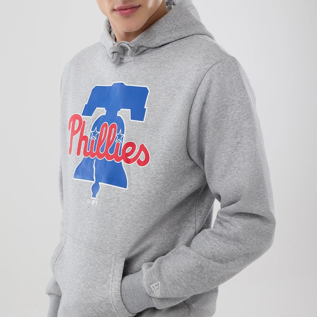Philadelphia Phillies MLB Grey Pullover Hoodie-klyvox
