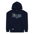 Tampa Bay Rays MLB Regular Dark Blue Pullover Hoodie-klyvox