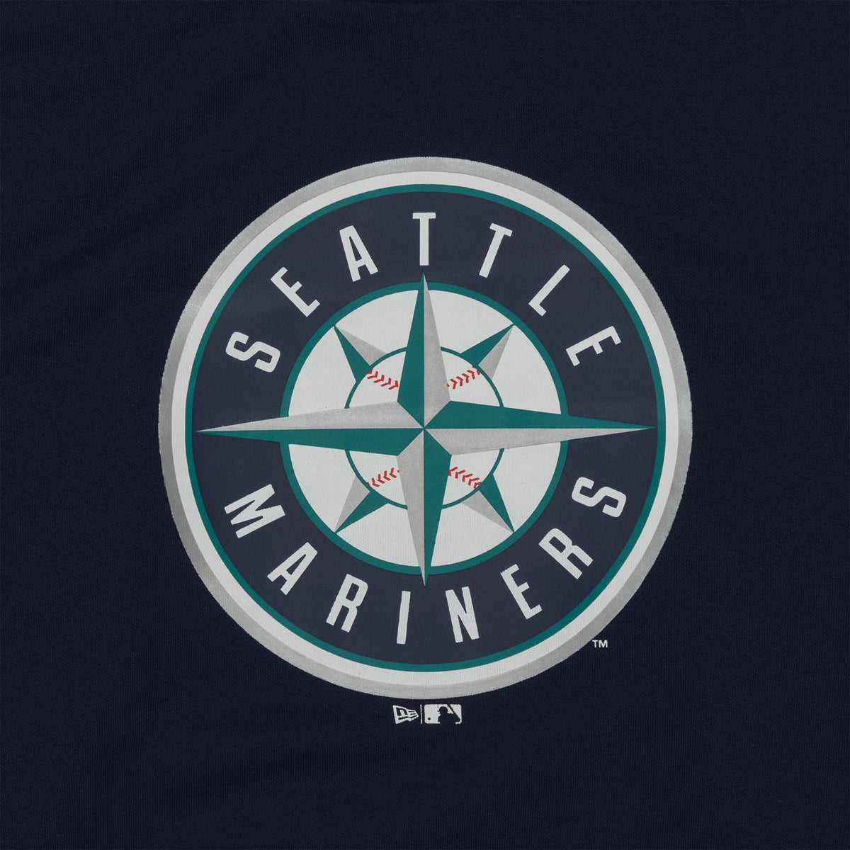 Seattle Mariners MLB Regular Dark Blue Pullover Hoodie-klyvox