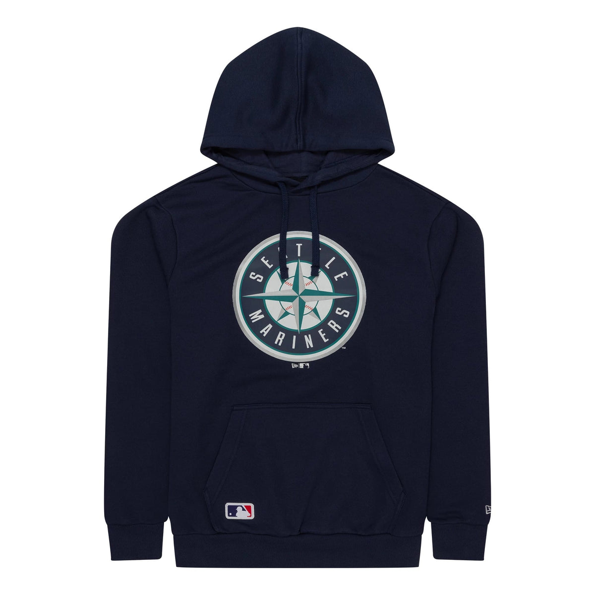 Seattle Mariners MLB Regular Dark Blue Pullover Hoodie-klyvox
