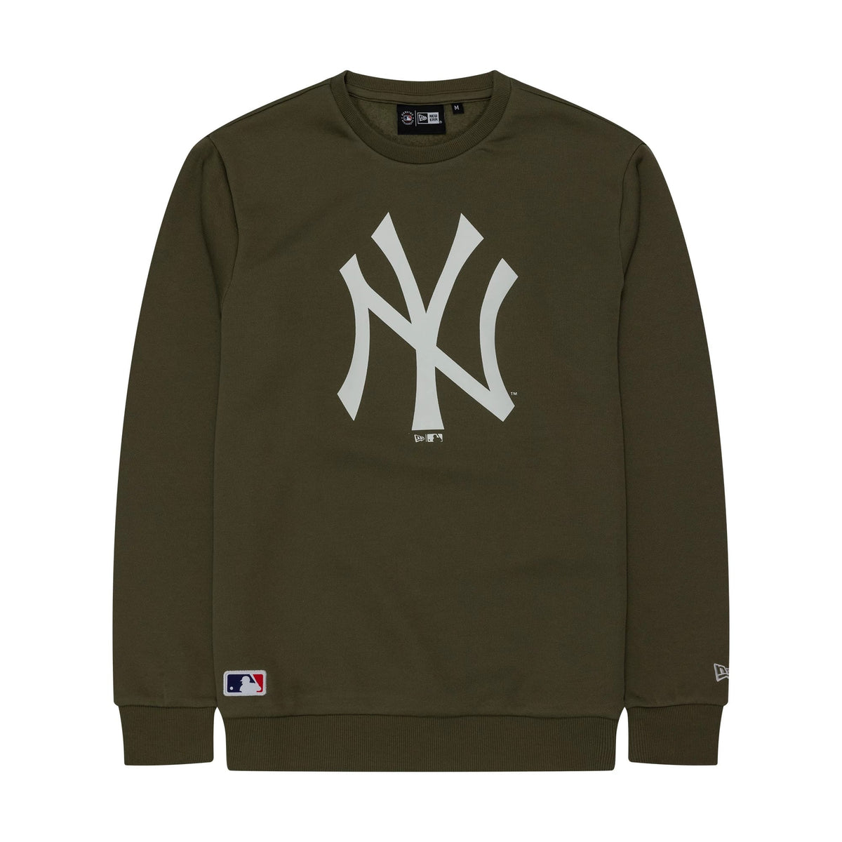 New York Yankees MLB Regular Green Crew Neck Sweater-klyvox