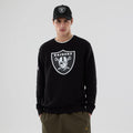 Las Vegas Raiders NFL Black Crew Neck Sweater-klyvox