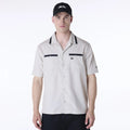 New Era Revere Cream Short Sleeve Shirt-klyvox