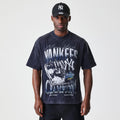 New York Yankees Sport Classic Black T-Shirt-klyvox