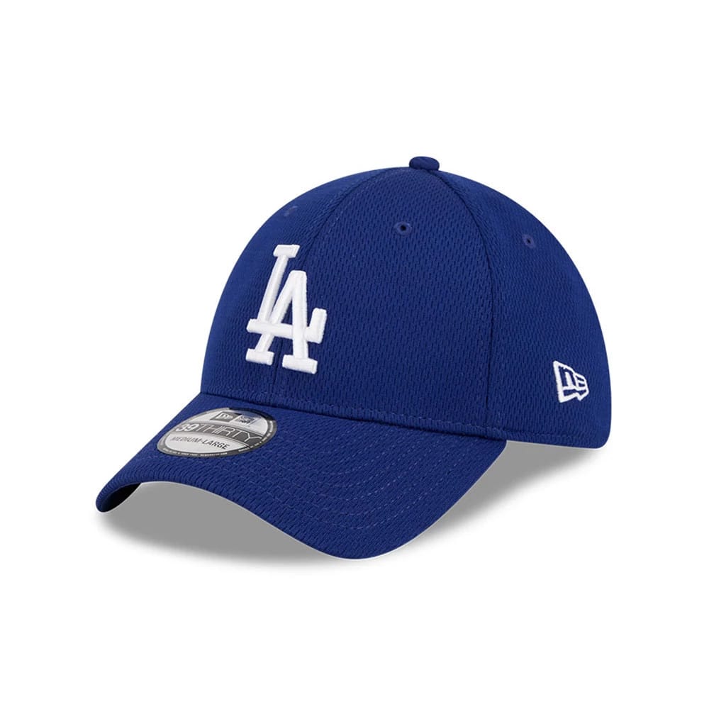 LA Dodgers MLB Evergreen Dark Blue 39THIRTY Stretch Fit Cap-klyvox