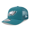 Philadelphia Eagles NFL Evergreen Dark Green 9SEVENTY Stretch Snap Cap-klyvox