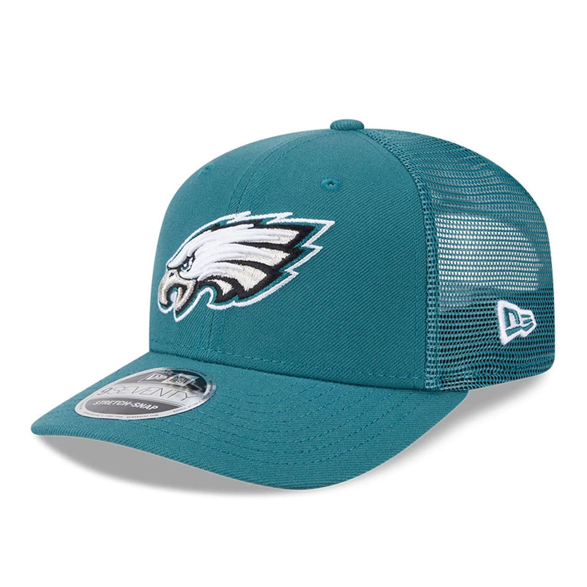 Philadelphia Eagles NFL Evergreen Dark Green 9SEVENTY Stretch Snap Cap-klyvox