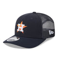Houston Astros MLB Evergreen Navy 9SEVENTY Stretch Snap Adjustable Cap-klyvox