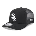 Chicago White Sox MLB Evergreen Black 9SEVENTY Stretch Snap Adjustable Cap-klyvox
