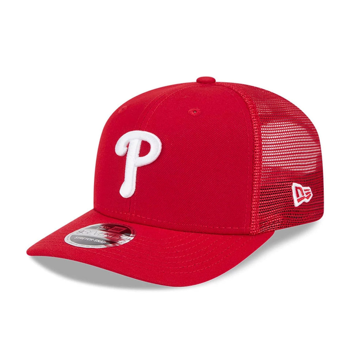 Philadelphia Phillies MLB Evergreen Red 9SEVENTY Stretch Snap Cap-klyvox