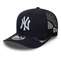 New York Yankees MLB Official Team Colour Navy 9SEVENTY Stretch Snap Adjustable Cap-klyvox