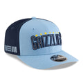 Memphis Grizzlies NBA Statement Pastel Blue 9SEVENTY Stretch Snap Adjustable Cap-klyvox