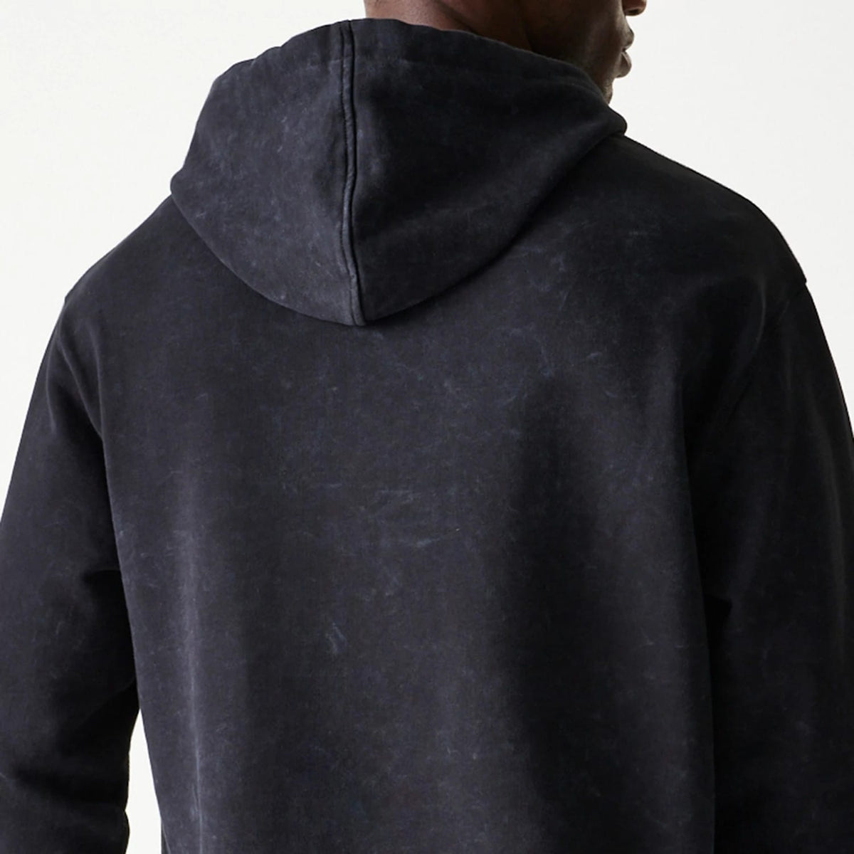 New England Patriots NFL Games Premium Apparel Black Oversized Pullover Hoodie-klyvox