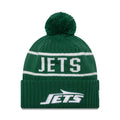 New York Jets NFL International Series Games London 2024 Green Sportknit Beanie Hat-klyvox