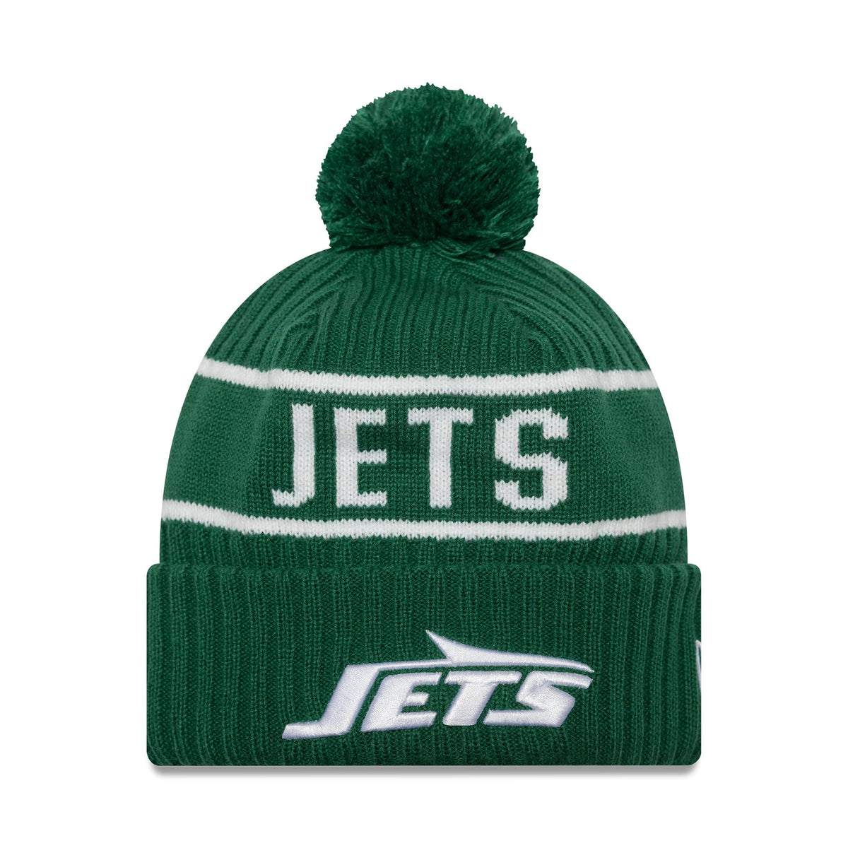 New York Jets NFL International Series Games London 2024 Green Sportknit Beanie Hat-klyvox